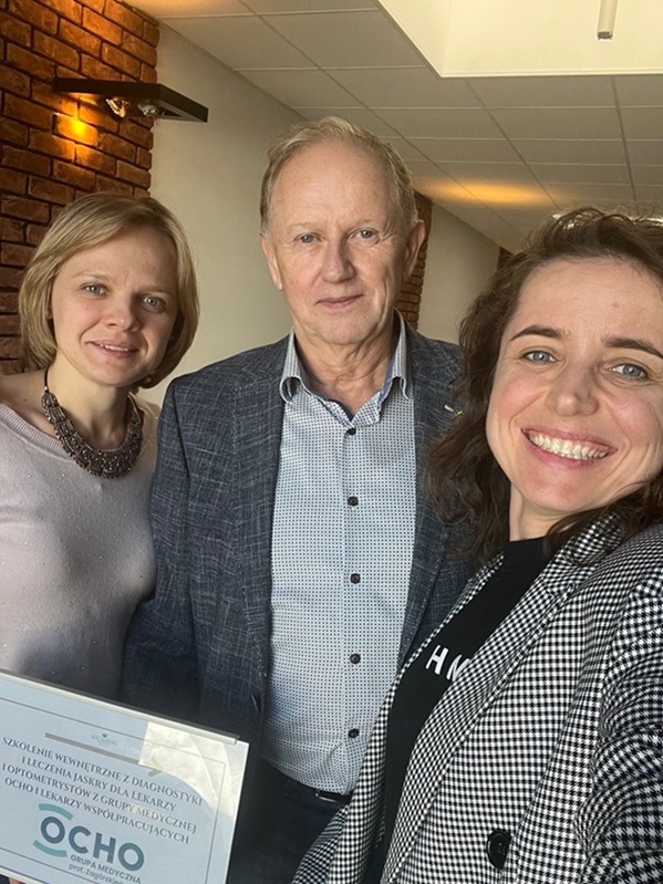 Професор Новицький Ігор Ярославович провів живу хірургію та лекцію для польських офтальмологів за авторською методикою | Lviv Medical Center | Львів Медікал Центр | ЛМЦ