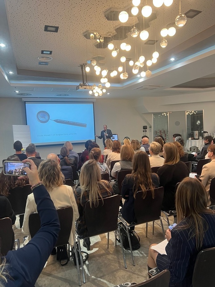 Професор Новицький Ігор Ярославович провів живу хірургію та лекцію для польських офтальмологів за авторською методикою | Lviv Medical Center | Львів Медікал Центр | ЛМЦ