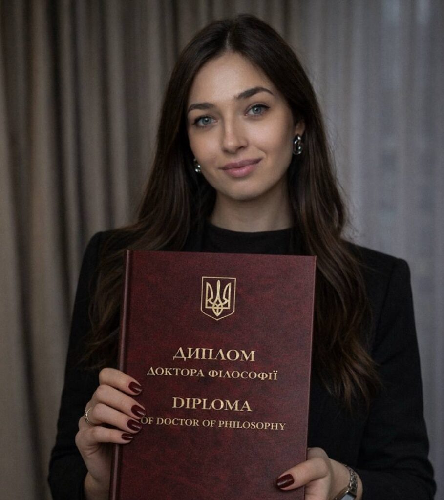 Офтальмолог Lviv Medical Center Уляна Сидорчук здобула ступінь доктора філософії (PhD) у галузі медицини | Lviv Medical Center | Львів Медікал Центр | ЛМЦ