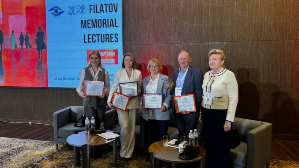 Професор Ігор Новицький під час конференції Filatov Memorial Lectures 2026